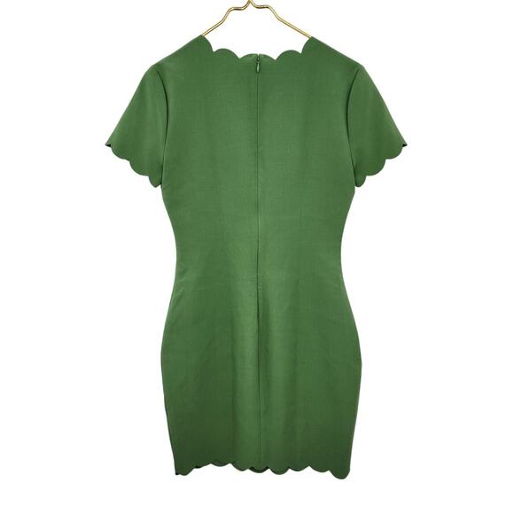 Likely Women's Green Scalloped Edge Dress Size‎ 6 Revolve - Picture 2 of 8